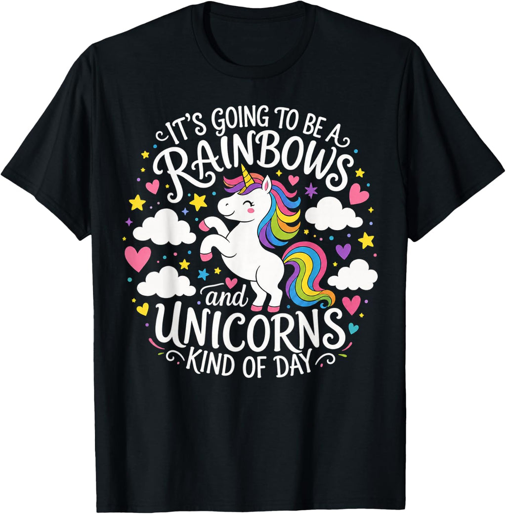 It'S Going Rainbows Unicorns Day Unisex T-shirt, Sweatshirt, Hoodie (1)