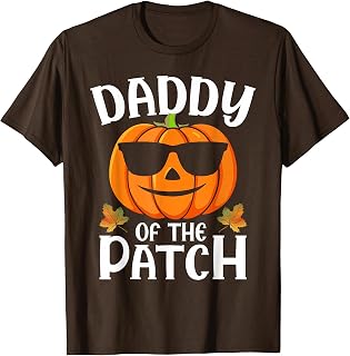 Pumpkin Daddy Patch Halloween Family Matching Unisex T-shirt, Sweatshirt, Hoodie (1)