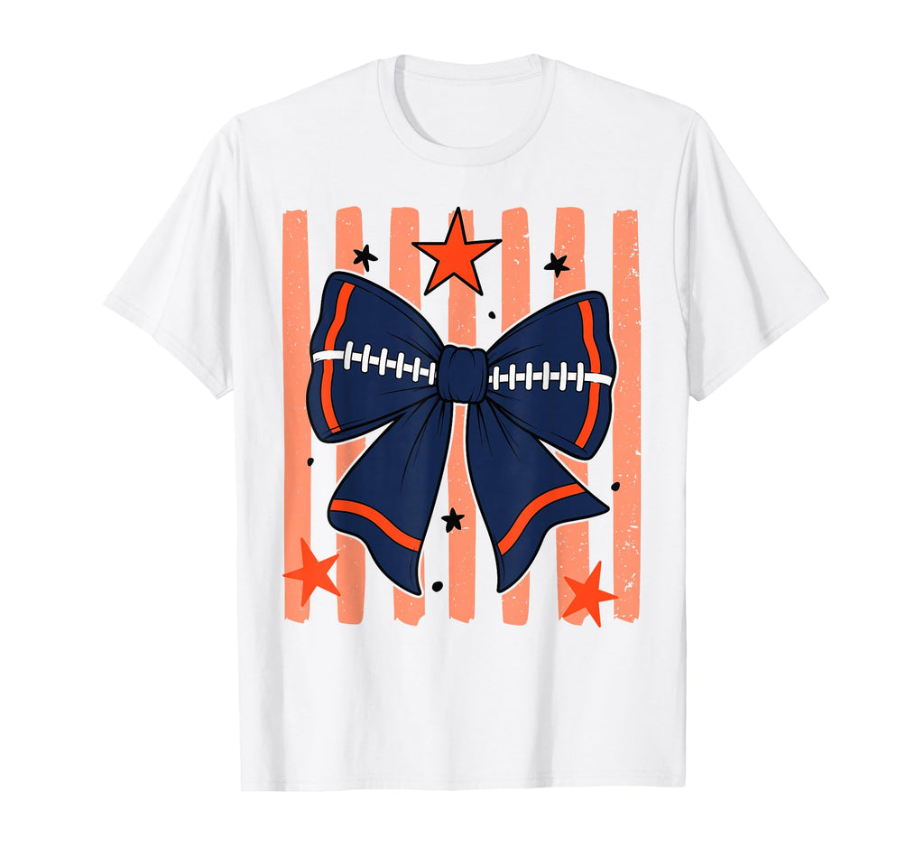 Navy Blue Orange Game Day Team Spirit Football Cheer Unisex T-shirt, Sweatshirt, Hoodie (1)