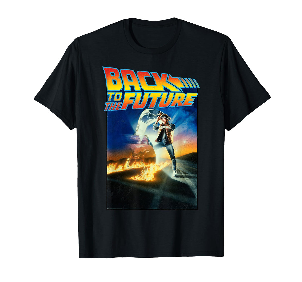 Back Future Movie Poster Unisex T-shirt, Sweatshirt, Hoodie (1)