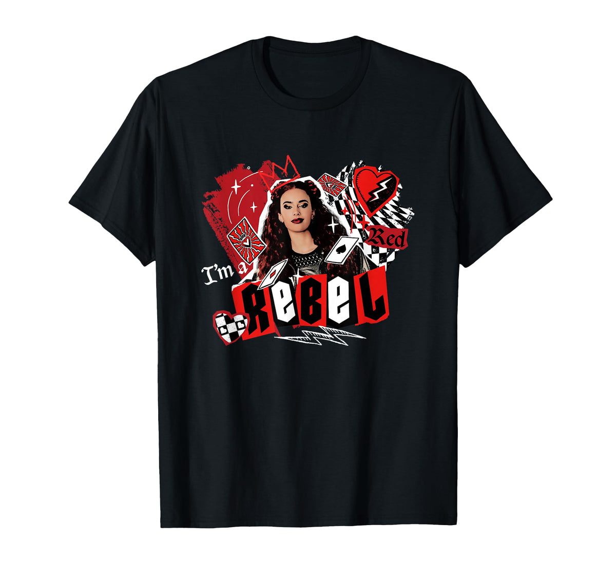 Descendants Rise Red I'M Rebel Vintage Unisex T-shirt, Sweatshirt, Hoodie (1)