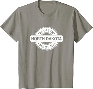North Dakota Made North Dakota Label Unisex T-shirt, Sweatshirt, Hoodie (1)