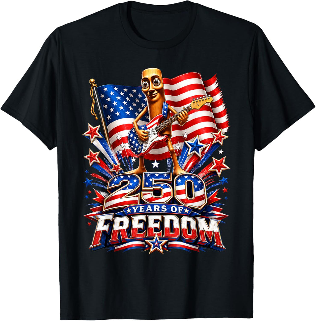Tung Sahur Usa Flag 250 Year Freedom 4th July Brainrot Meme (1)