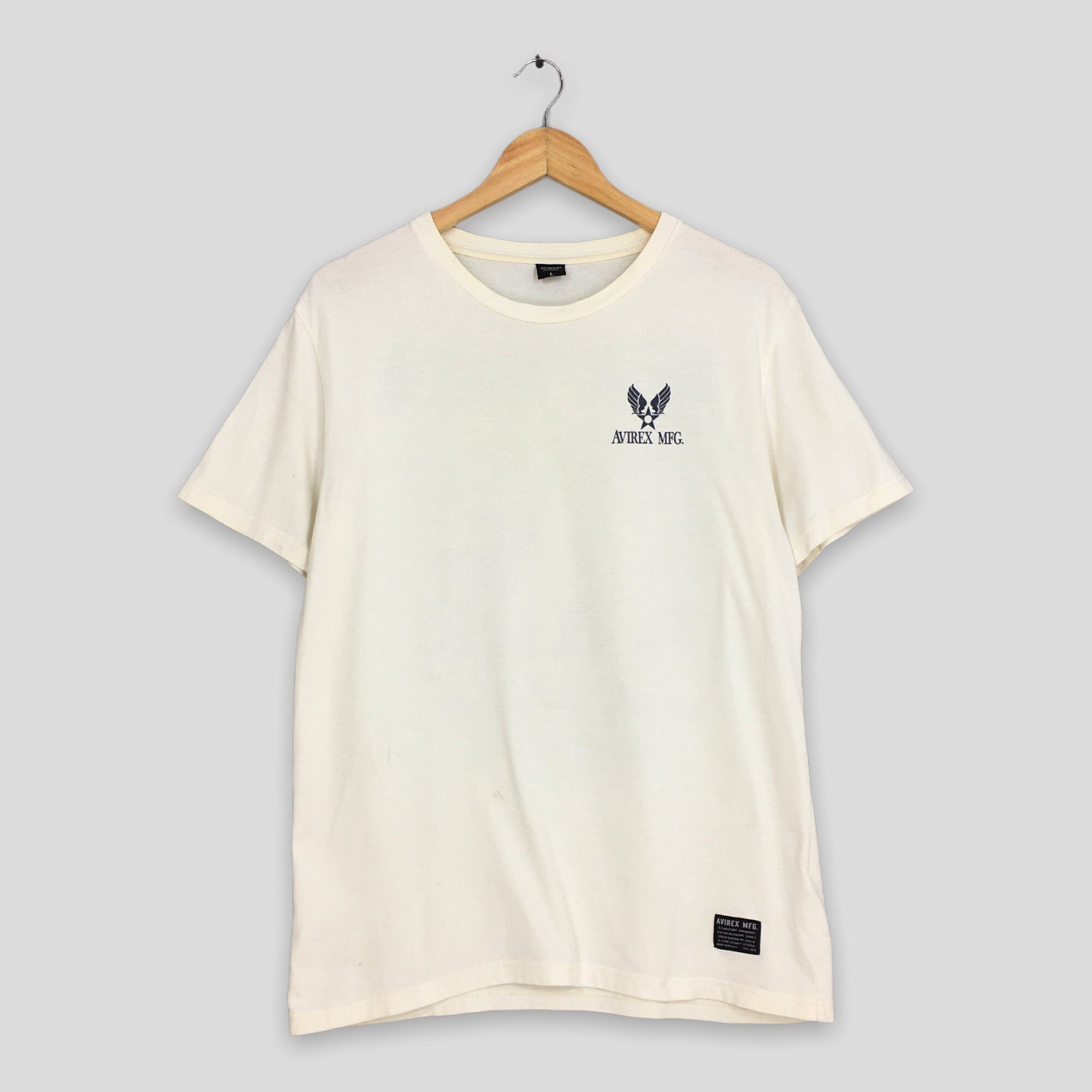 Vintage Avirex Aeronca Skyways Air Force Large Avirex Us Army Aeronautics Division 75th Fighter Squadron Tee Usaf Avirex Tees Size (3)