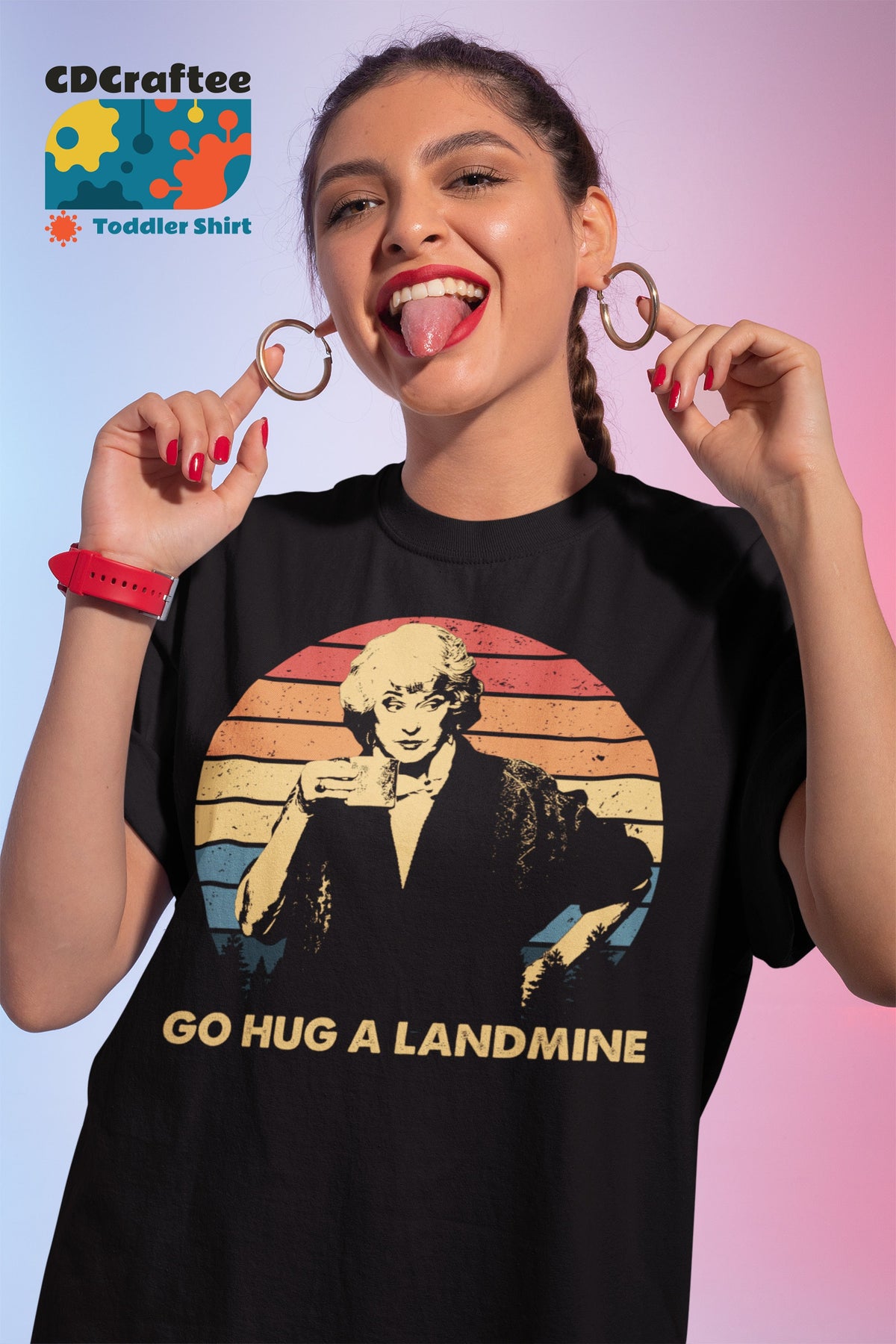 Dorothy Zbornak Go Hug Landmine Golden Dorothy Zbornak Golden Vintage (3)
