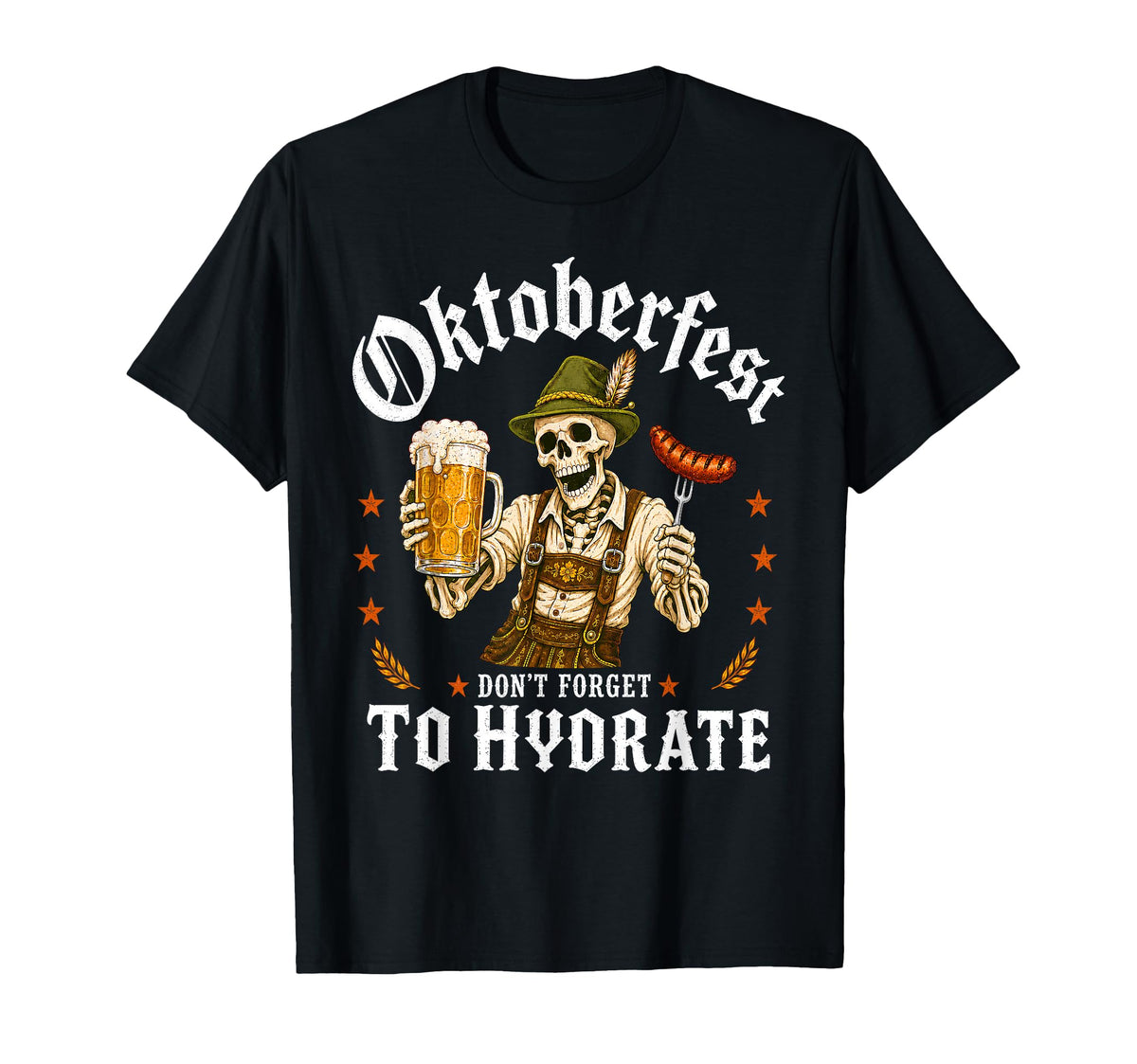 Oktoberfest Prost Lederhosen German Beer Drinking Unisex T-shirt, Sweatshirt, Hoodie (1)