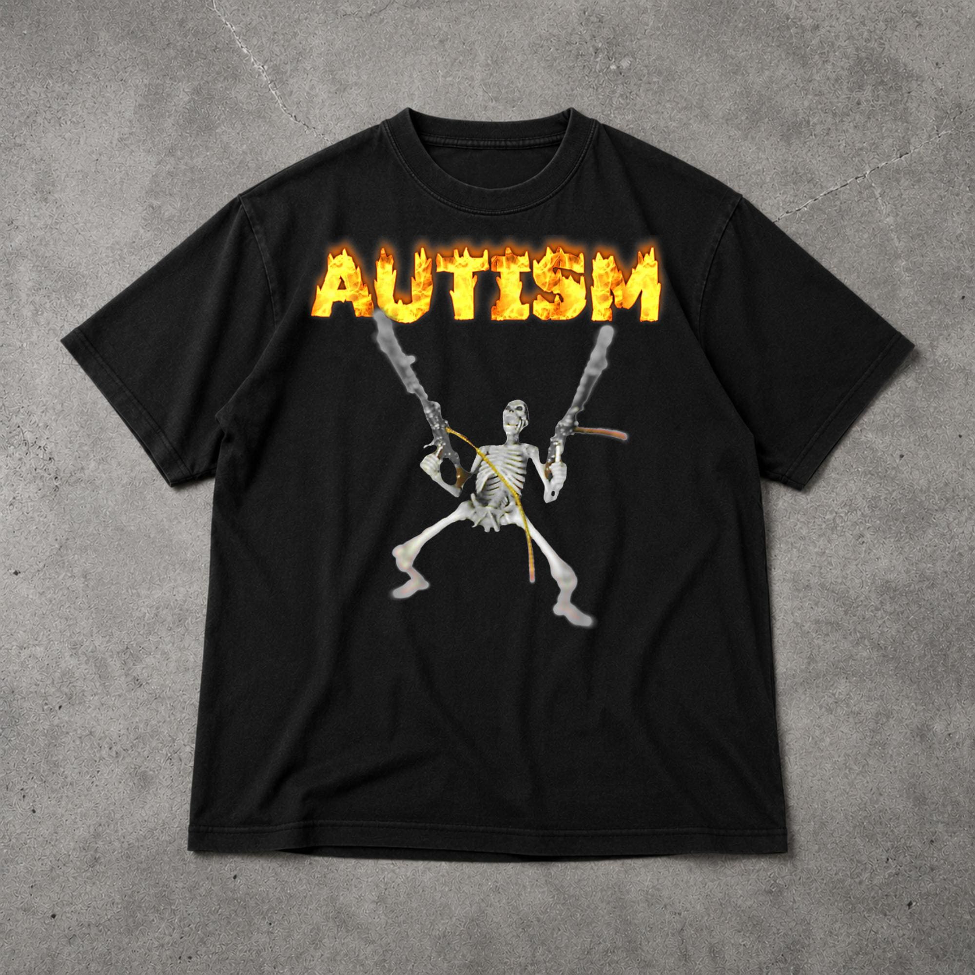 Autism Skeleton Unisex T-shirt, Sweatshirt, Hoodie (1)
