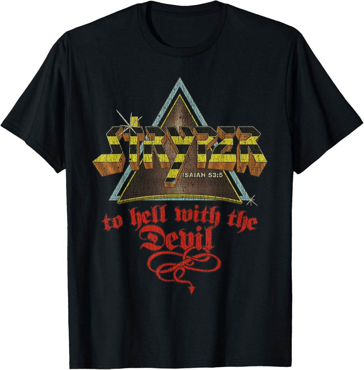 Vintage Christian Faith Quote Hell Metal Music Unisex T-shirt, Sweatshirt, Hoodie (1)