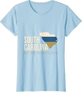 South Carolina Est 1788 Palmetto State Vintage Unisex T-shirt, Sweatshirt, Hoodie (1)