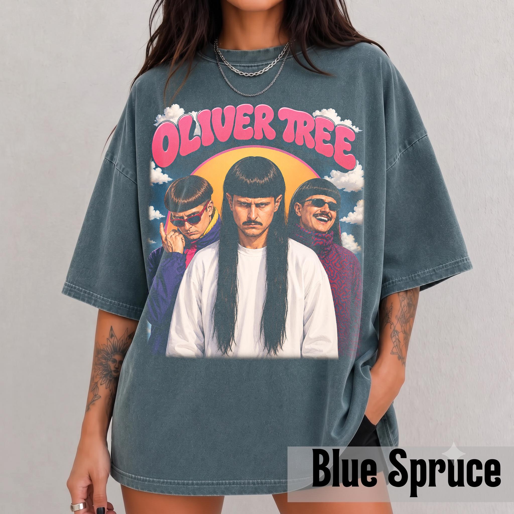Oliver Tree Vintage Retro Rap Tee Oliver Tree Merch Comfort Colors 1717 Oversized Heavyweight Indie Pop Music (4)