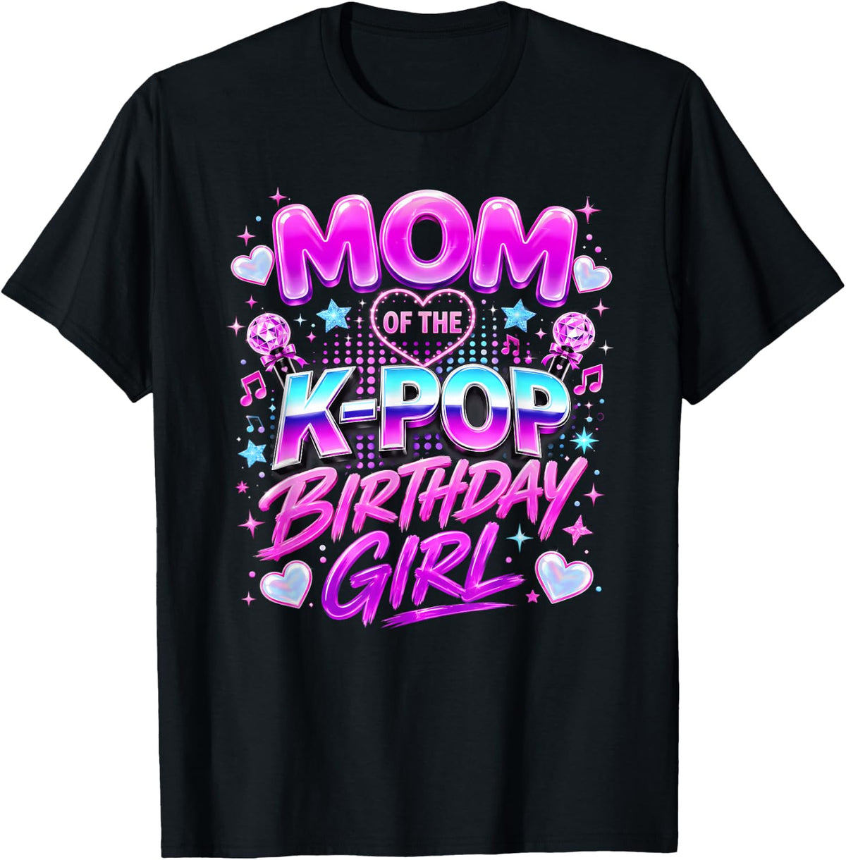 Mom K-Pop Birthday Family Korean Music Lovers Unisex T-shirt, Sweatshirt, Hoodie (1)