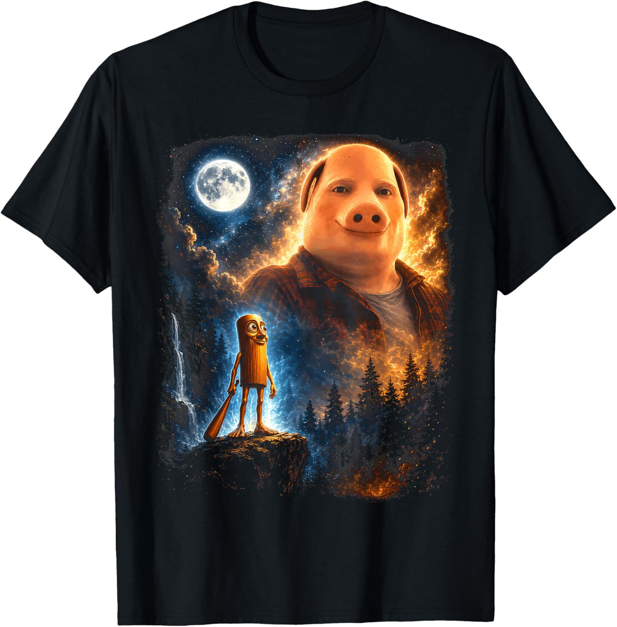 Tung Tung Tung Sahur John Pork Unisex T-shirt, Sweatshirt, Hoodie (1)