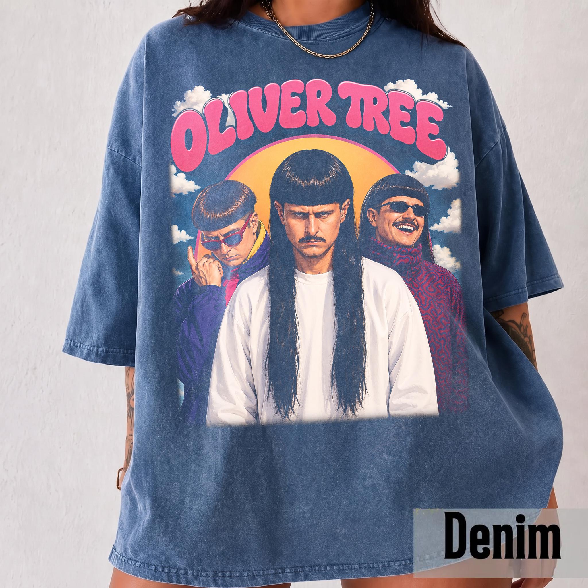 Oliver Tree Vintage Retro Rap Tee Oliver Tree Merch Comfort Colors 1717 Oversized Heavyweight Indie Pop Music (3)