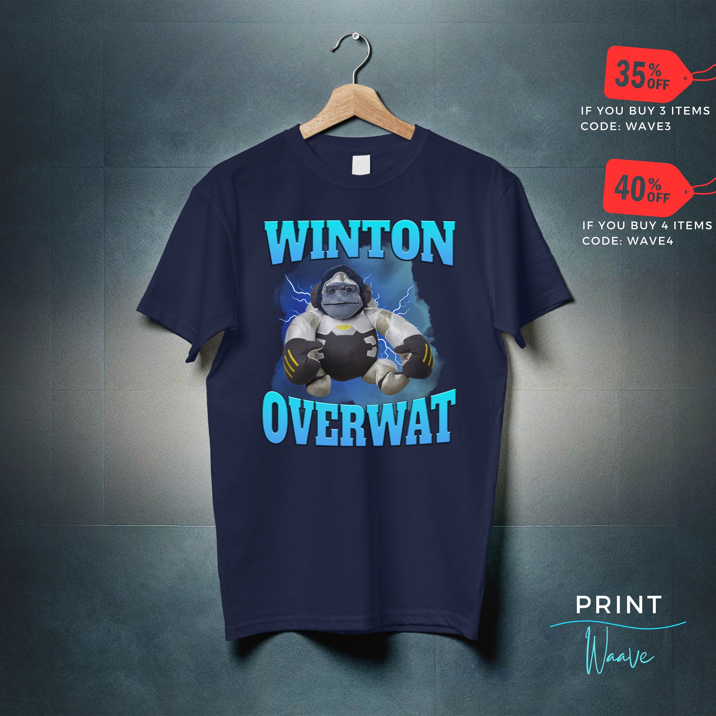 Winton Overwat Meme Gaming Unisex T-shirt, Sweatshirt, Hoodie (2)