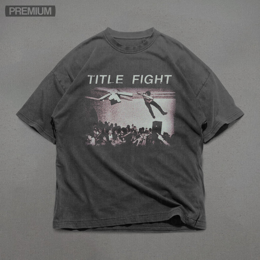 Title Fight Comfort Colors Ceiling Fan Shoegaze Band Tees Gothic Grunge Indie Band Tees (2)
