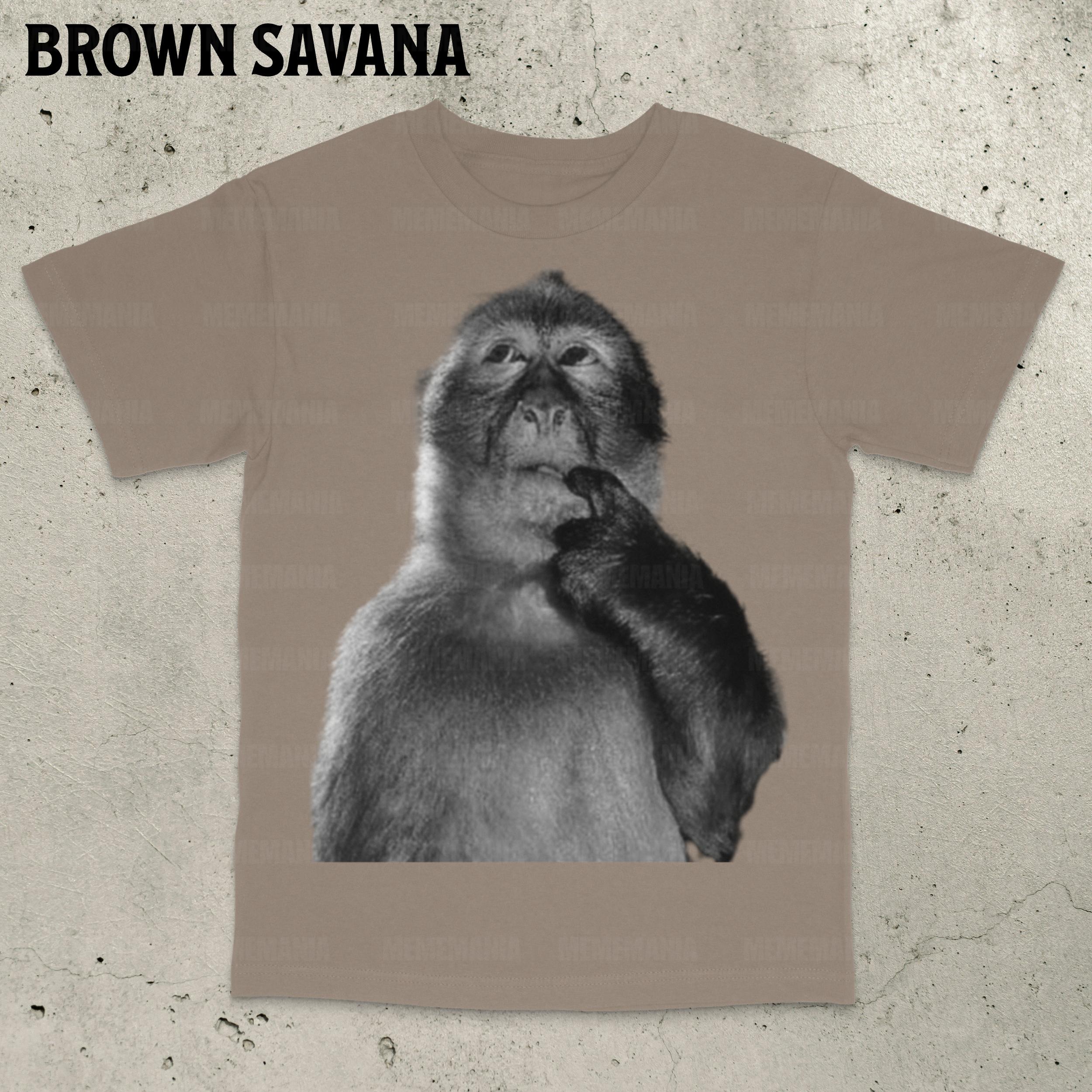 Monkey Stupid Meme Dank Memes Tee 90s Vintage Bootleg Odd Core (3)