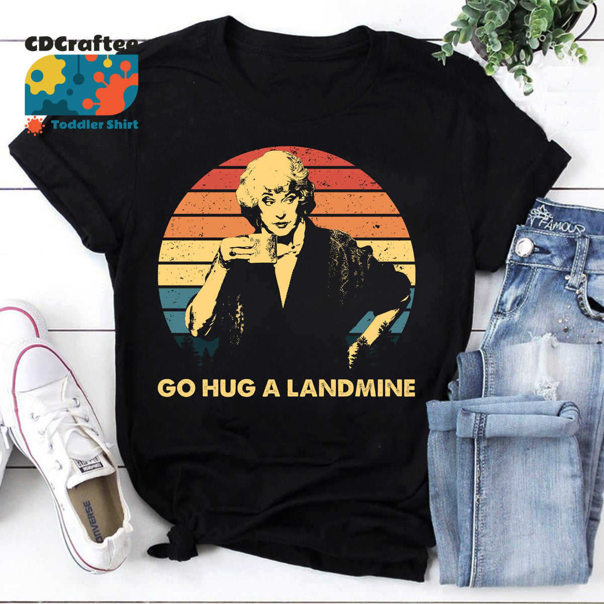 Dorothy Zbornak Go Hug Landmine Golden Dorothy Zbornak Golden Vintage (1)