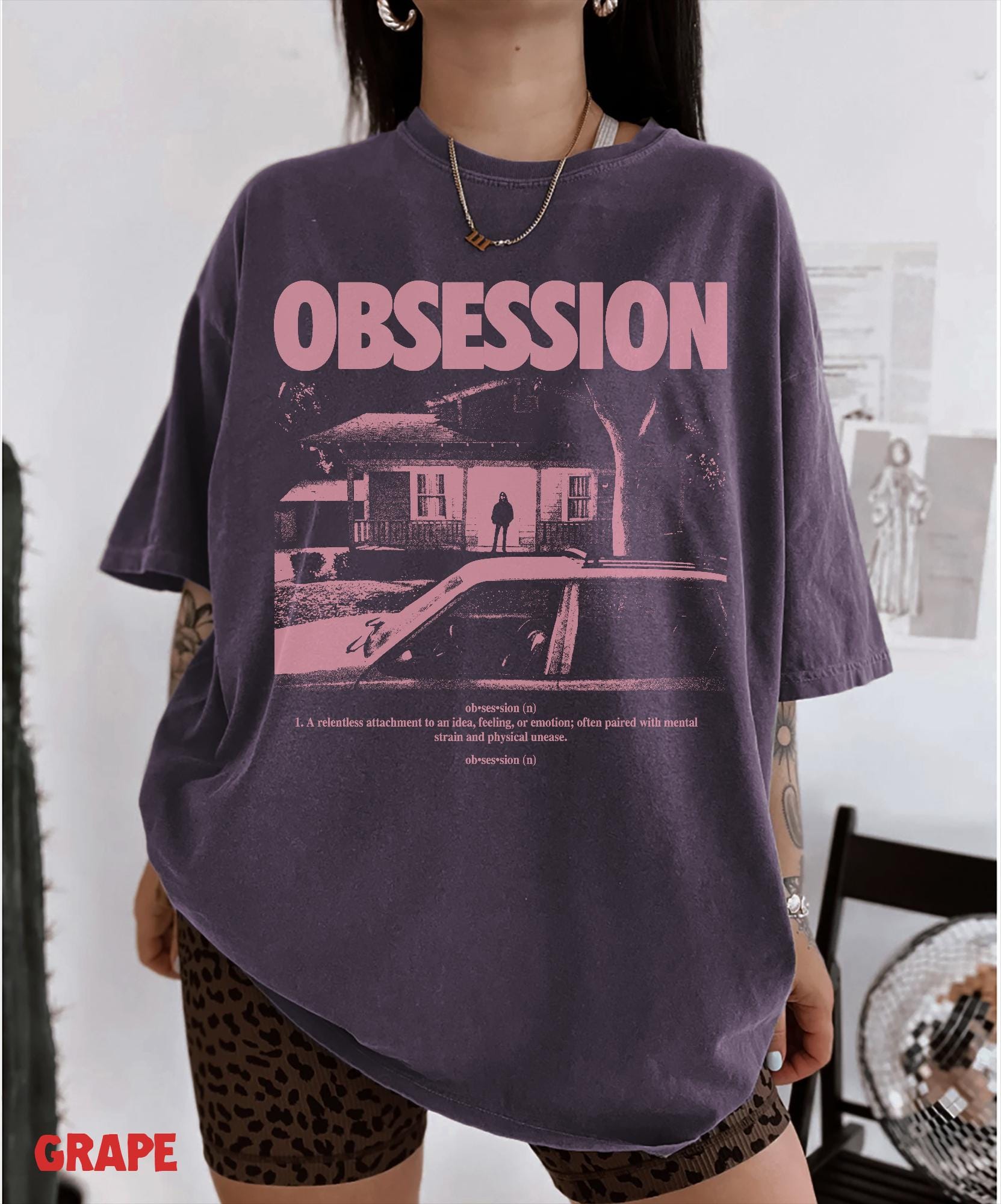 Vintage Obsession Movie Comfort Colors Frowning Nikki Gothic Horror Tee (4)