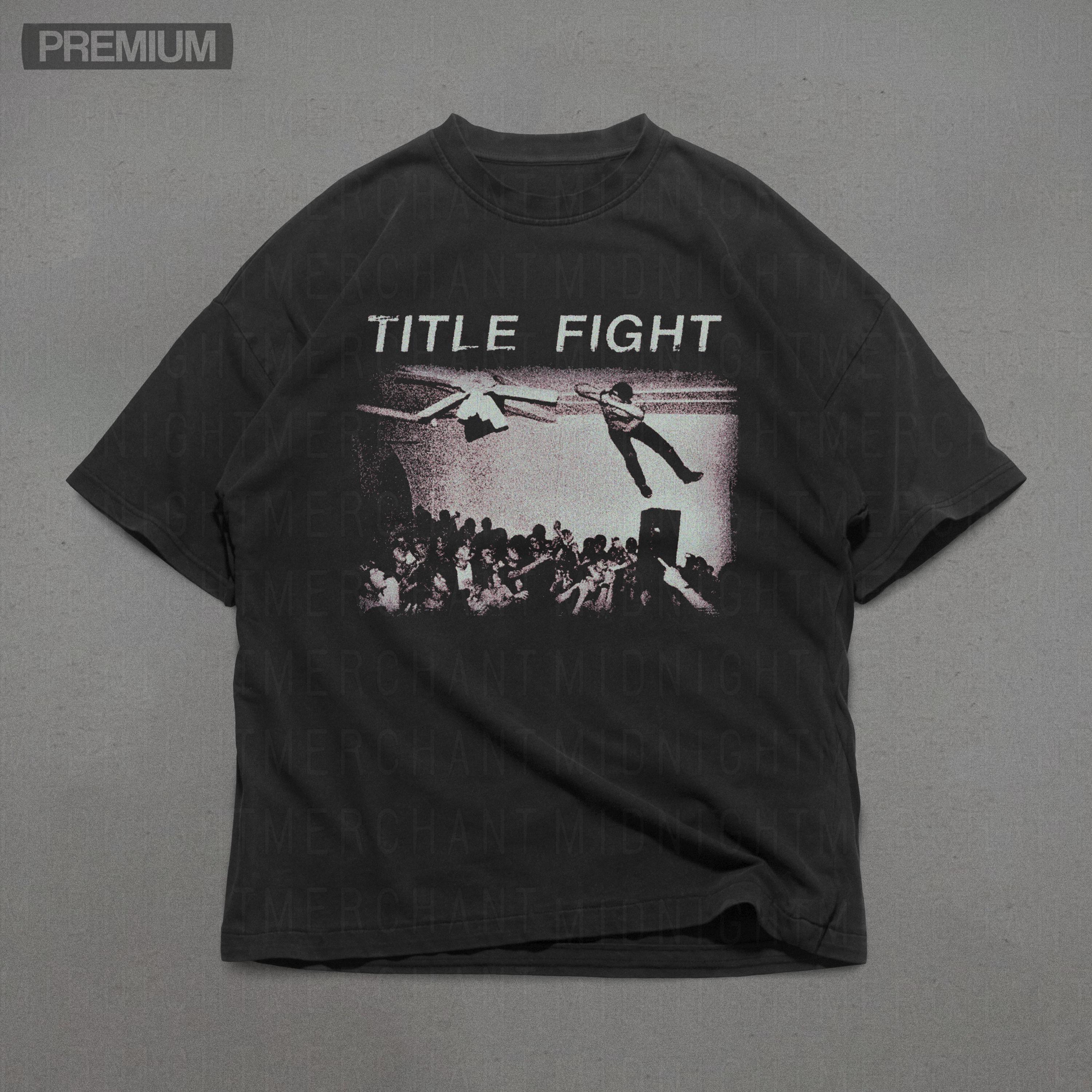 Title Fight Comfort Colors Ceiling Fan Shoegaze Band Tees Gothic Grunge Indie Band Tees (4)