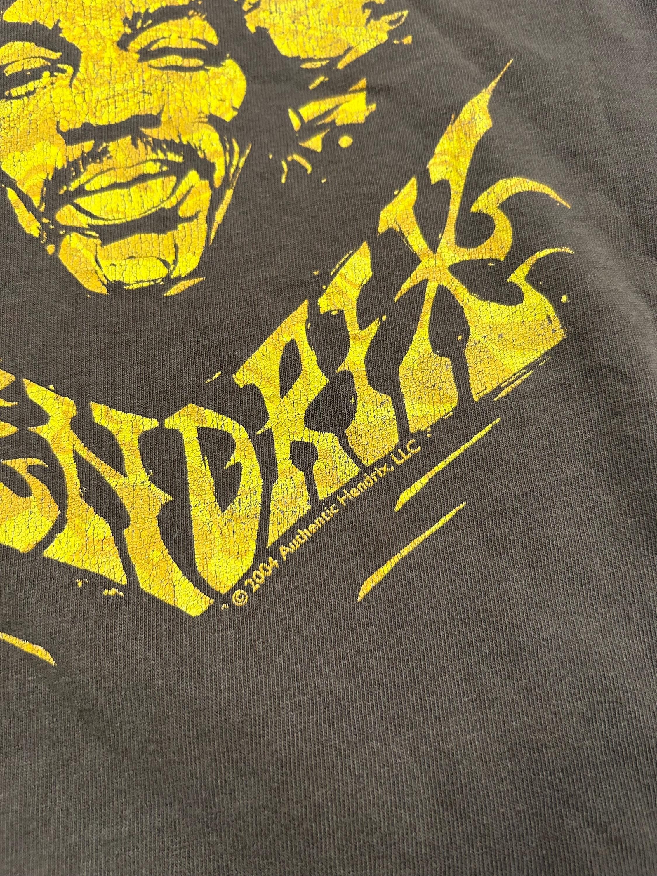 2004 Vintage Jimi Hendrix Tee Size Worn Music Tee Unisex T-shirt, Sweatshirt, Hoodie (4)