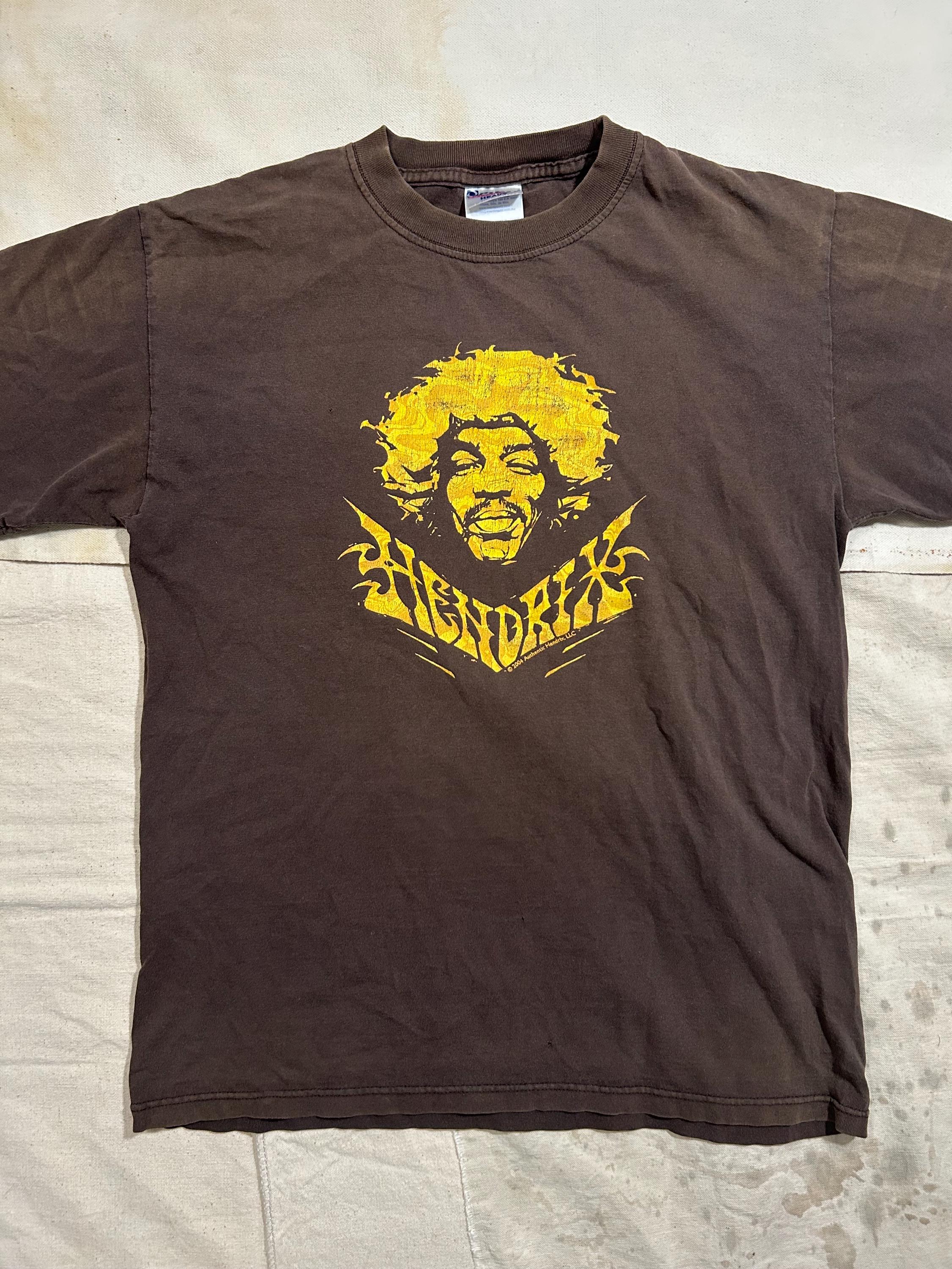 2004 Vintage Jimi Hendrix Tee Size Worn Music Tee Unisex T-shirt, Sweatshirt, Hoodie (2)