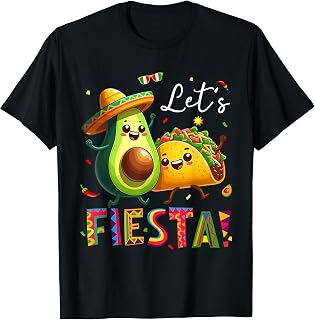 Let Fiesta Cinco De Mayo Avocado Tacos Mexican Party Unisex T-shirt, Sweatshirt, Hoodie (1)