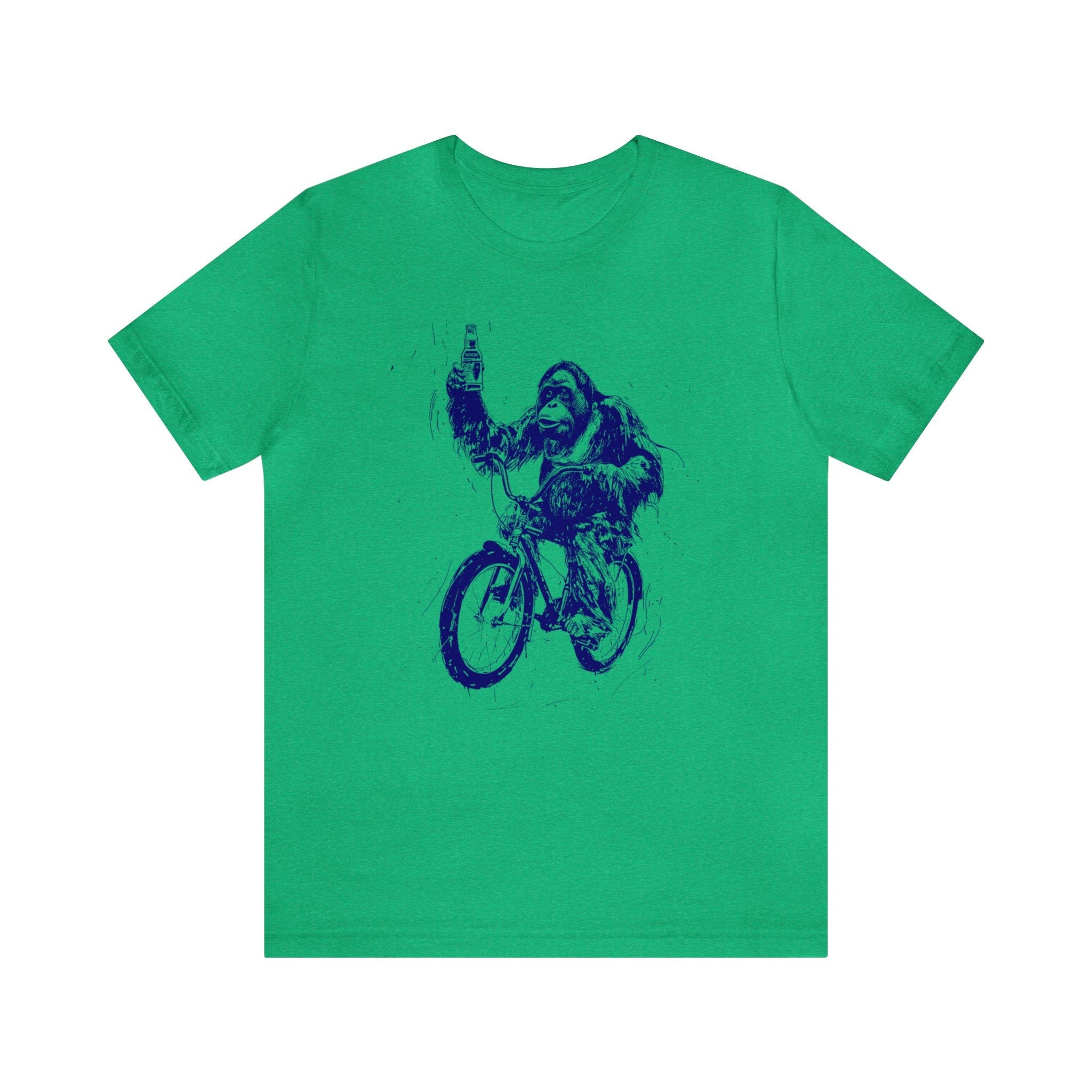 Orangutan Beer Drinking Biking Tee Unisex T-shirt, Sweatshirt, Hoodie (3)