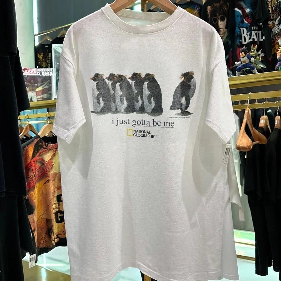 2001 Gotta Rockhopper Nat Geo Rare White Unisex T-shirt, Sweatshirt, Hoodie (2)