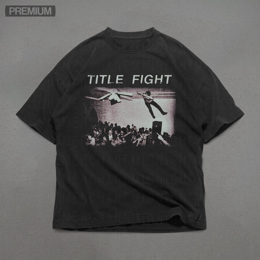 Title Fight Comfort Colors Ceiling Fan Shoegaze Band Tees Gothic Grunge Indie Band Tees (1)
