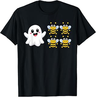 Ghost Boo Bees Halloween Unisex T-shirt, Sweatshirt, Hoodie (1)