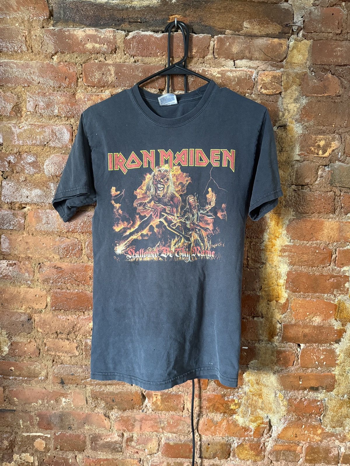 Vintage Iron Maiden 00s Hallowed By Thy Name T Shirt Hoodie, Sweatshirt | PodTeesHub.com
