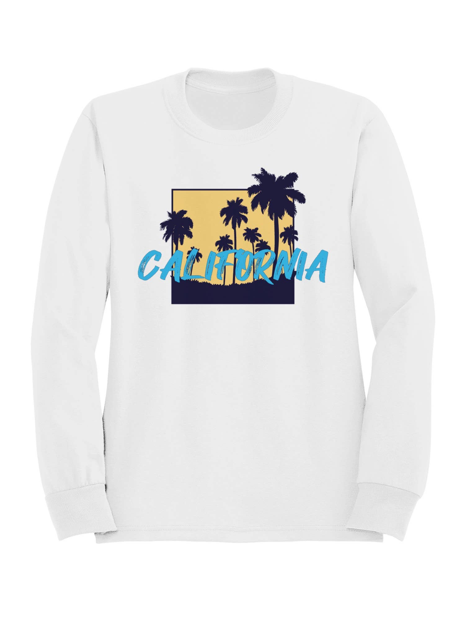 California Palm Trees Women's Sweatshirt T-Shirts, Hoodie | PodTeesHub.com