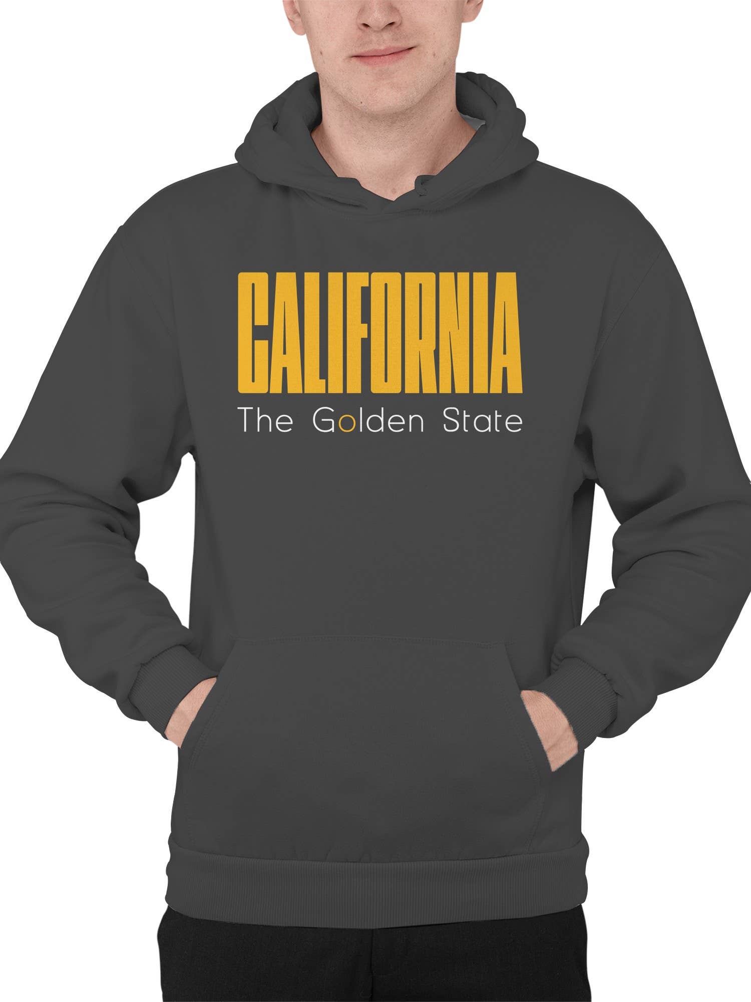California Golden State  Men's Hoodie T-Shirts, Sweatshirt | PodTeesHub.com