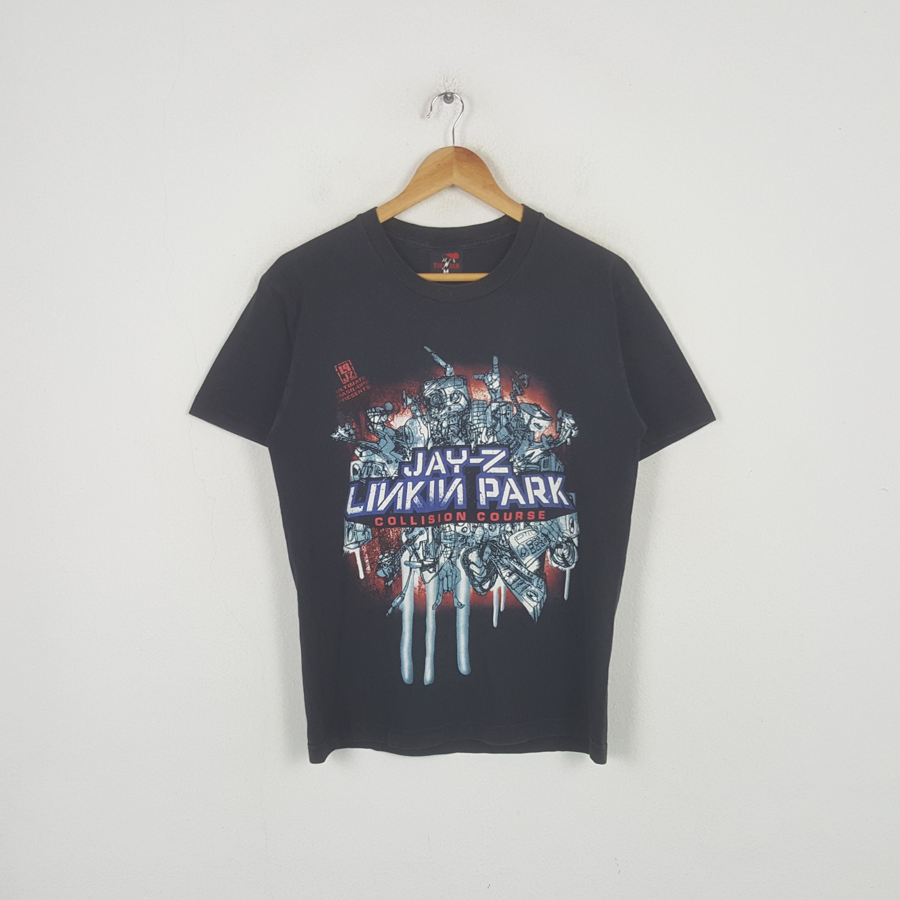 Band Tees Vintage Jay Z Linkin Park American Band Bootleg Tshirt Rr26 Hoodie, Sweatshirt | PodTeesHub.com