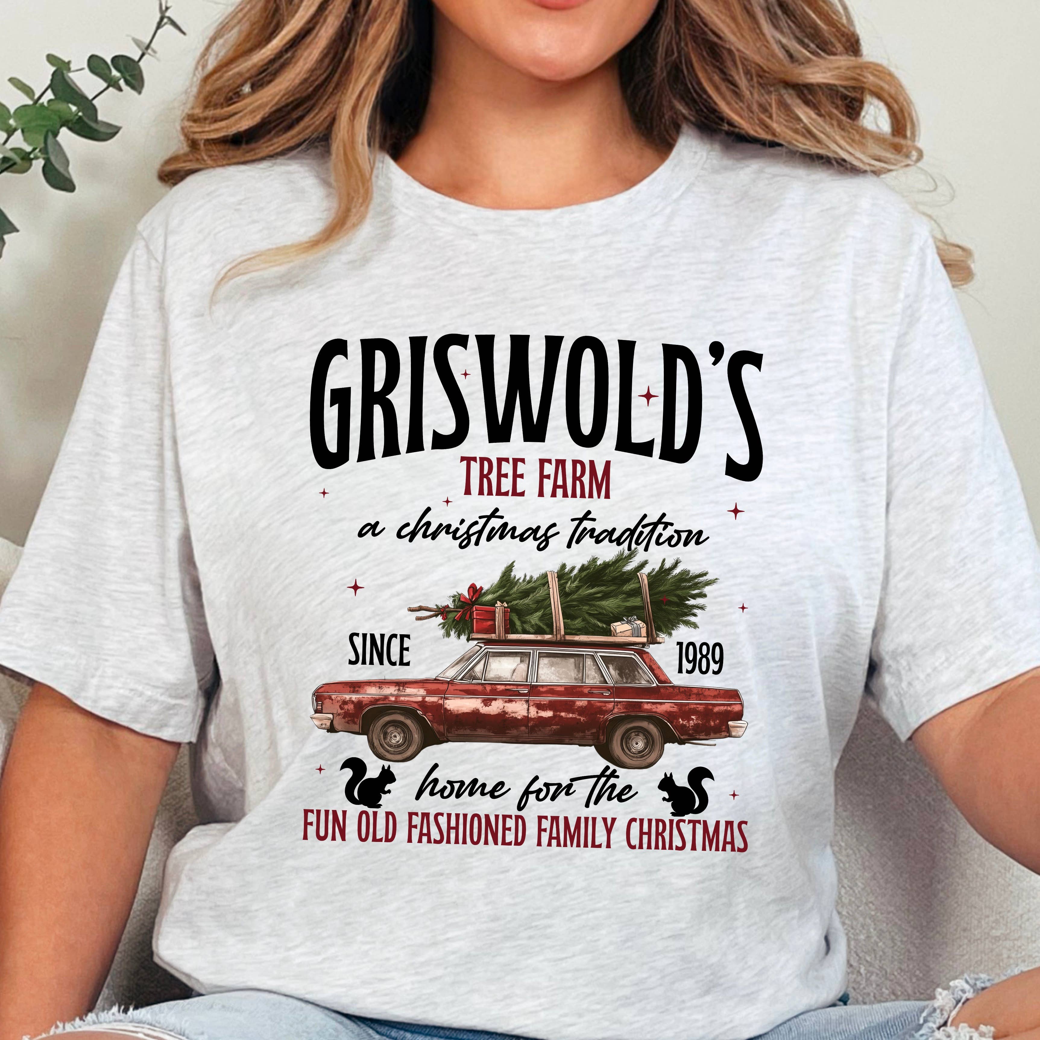 Christmas Tree Farm Christmas 2025 Graphic Tee | Gildan Hoodie, Sweatshirt | PodTeesHub.com