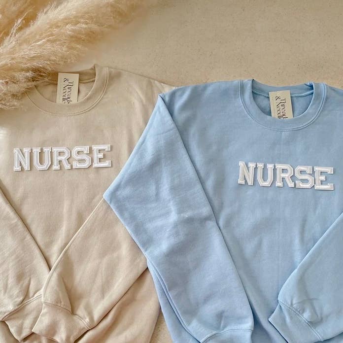 Nurse Crewneck Sweatshirt, Nurse Gifts T-Shirts, Hoodie | PodTeesHub.com