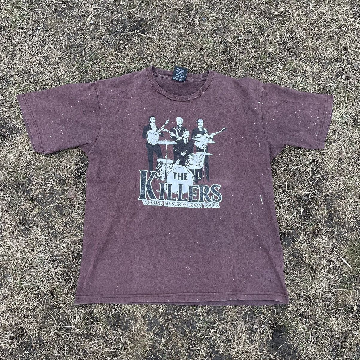 Vintage 90s The Killers Skulls Vamp Dead Face Horror Tee 90s Hoodie, Sweatshirt | PodTeesHub.com