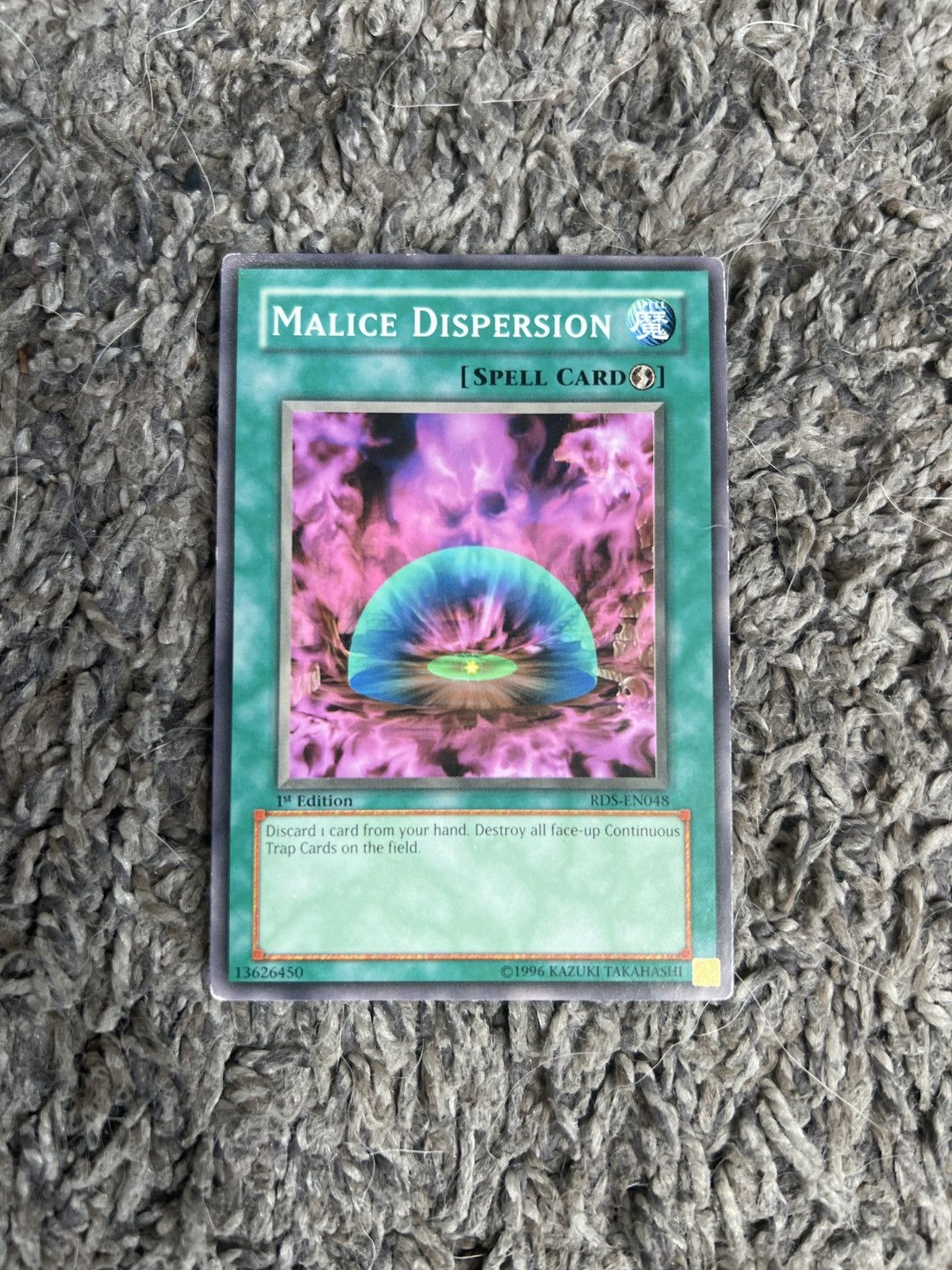 Vintage 1996 Konami Yu Gi Oh Malice Dispersion Card T-Shirts, Hoodie, Sweatshirt