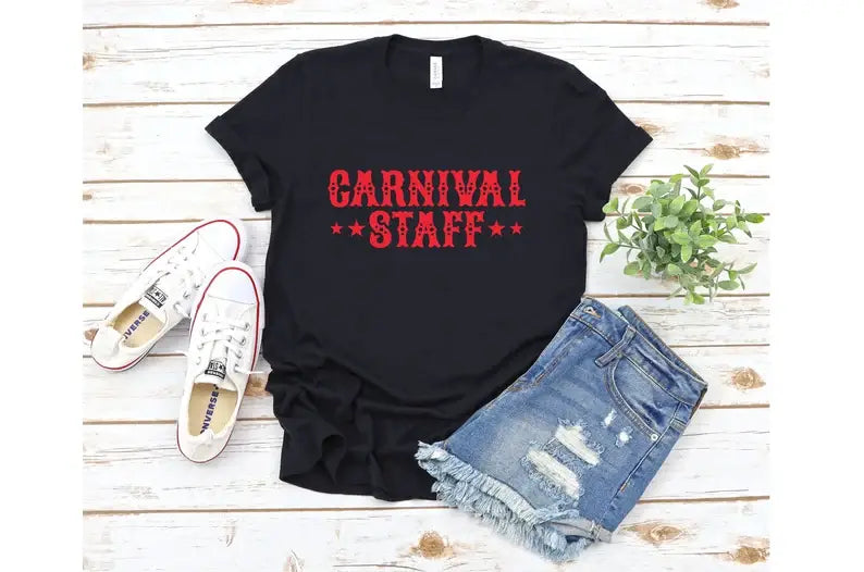 Carnival Staff T-Shirt Hoodie, Sweatshirt | PodTeesHub.com