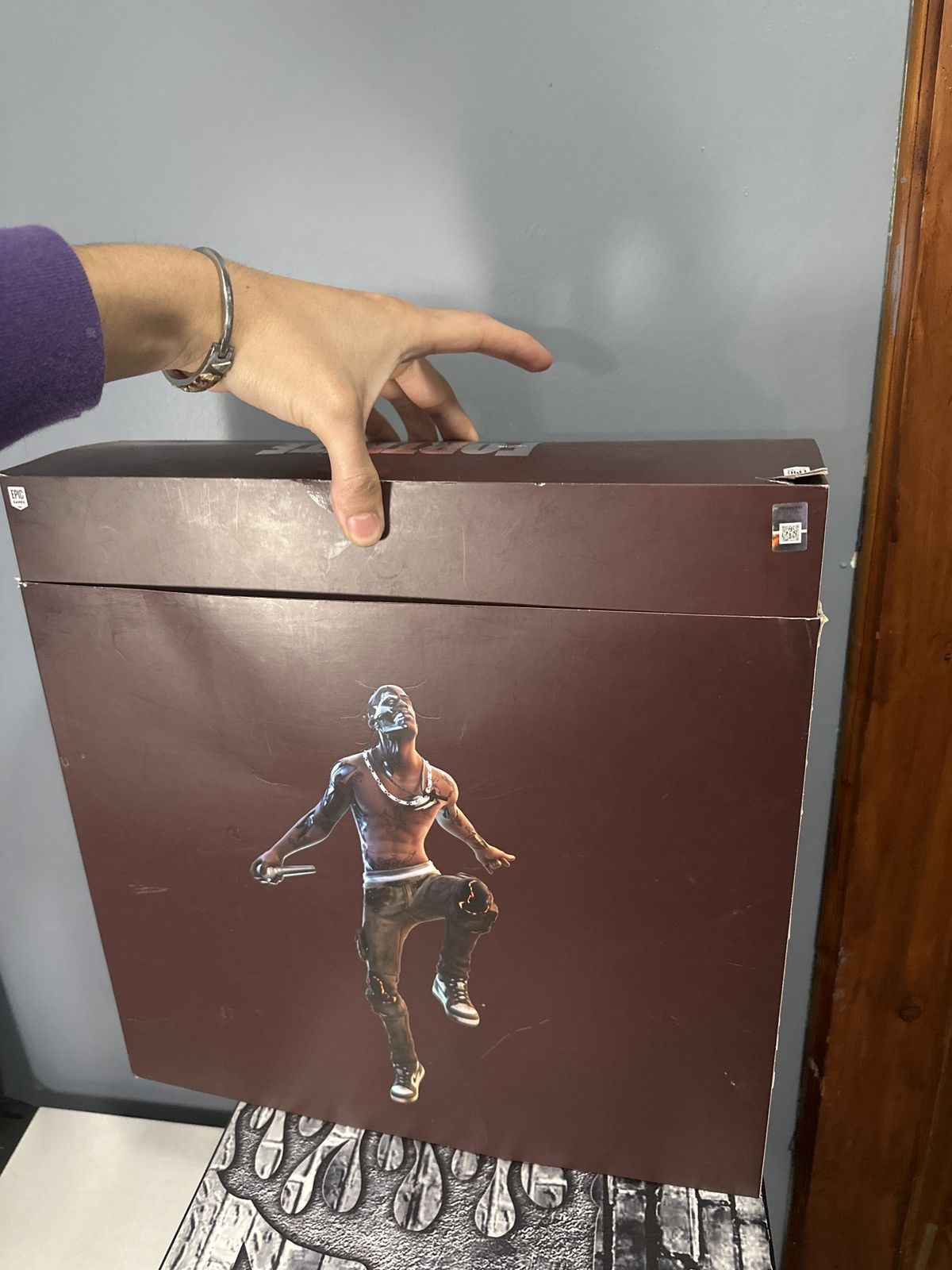 Scott Travis Scott Fortnite Action Figure T-Shirts, Hoodie, Sweatshirt | PodTeesHub.com