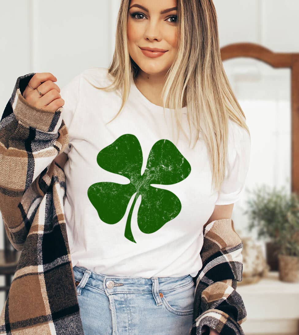 4 Leaf Clover  - St. Patrick's Day T-Shirt Hoodie, Sweatshirt | PodTeesHub.com