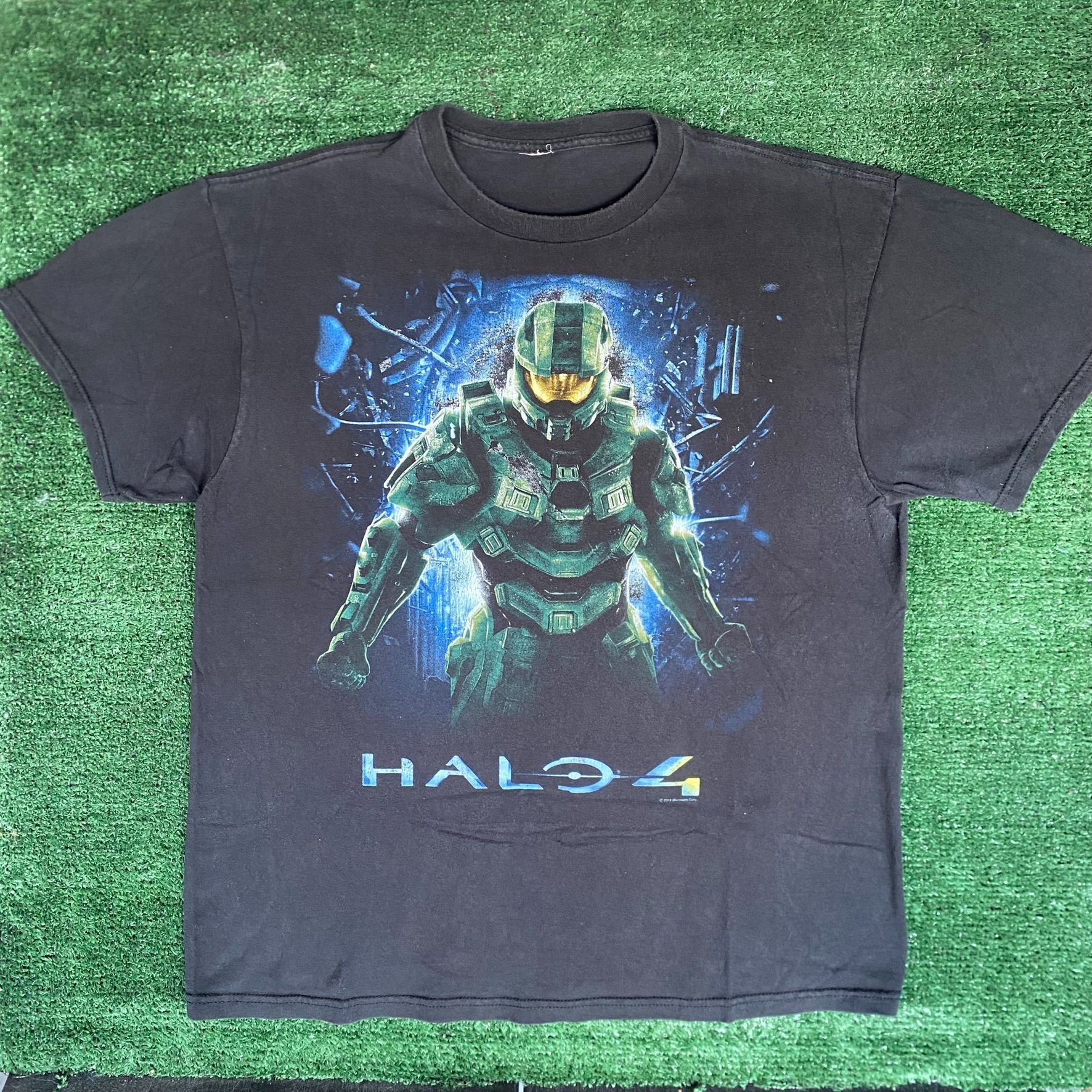 Vintage Y2k Halo 4 Shirt Master Chief Xbox Gamer Logo Tee Hoodie, Sweatshirt | PodTeesHub.com