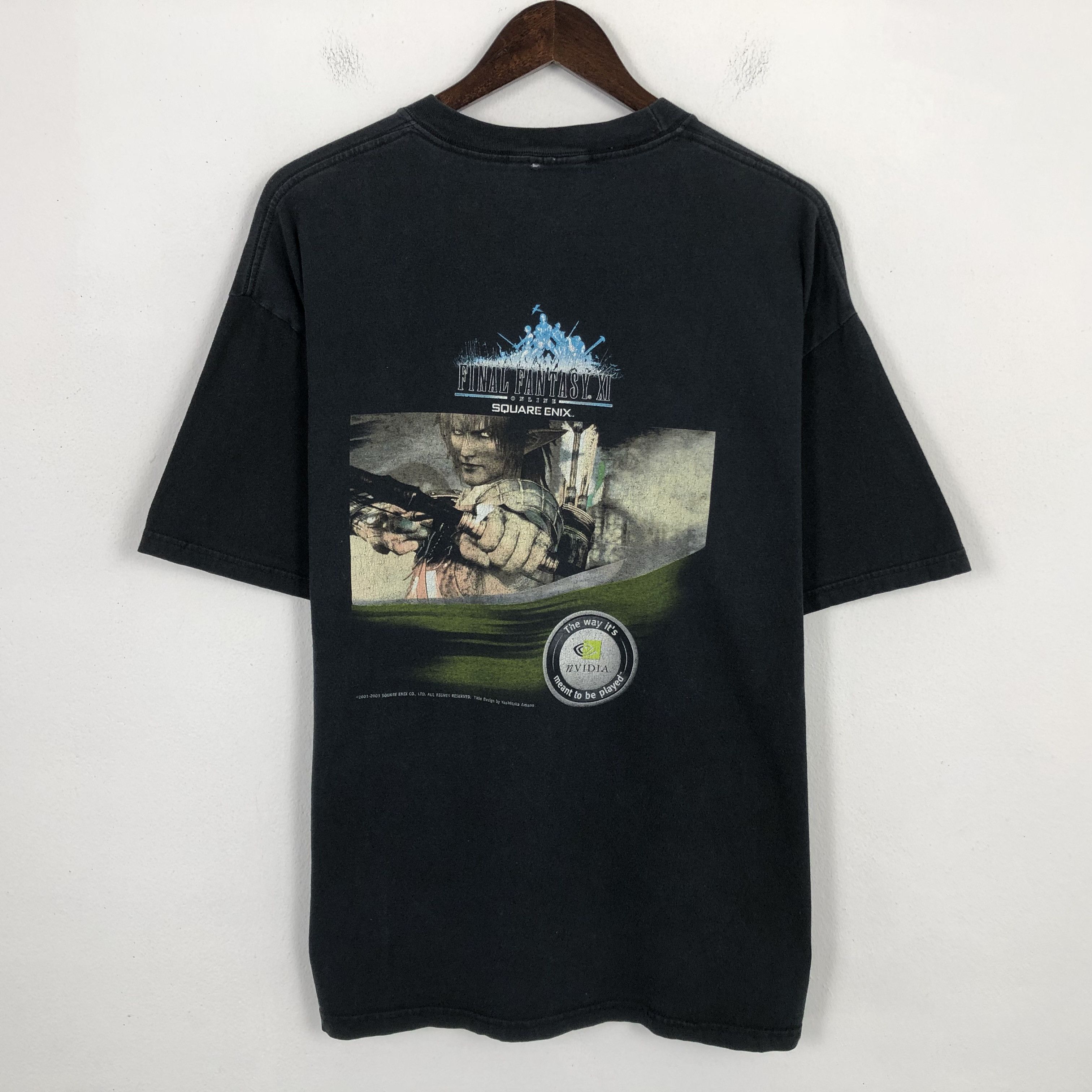 Vintage Final Fantasy Xi Design Tshirt Hoodie, Sweatshirt | PodTeesHub.com