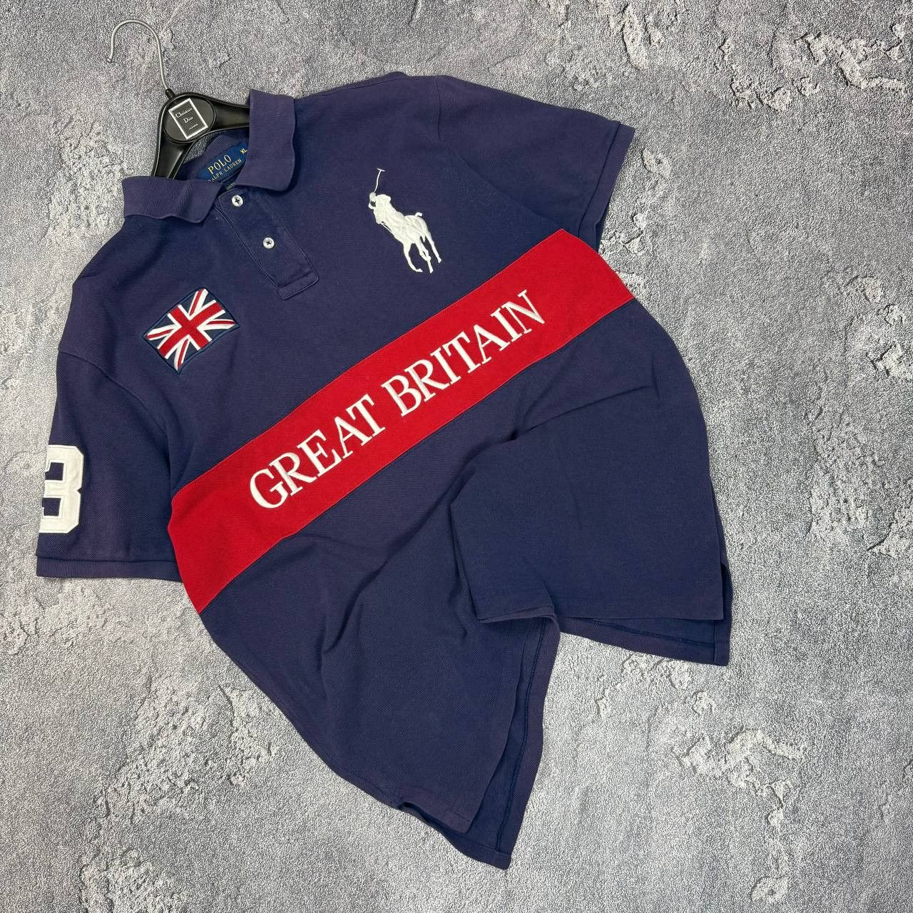 Polo Ralph Lauren Vintage Polo Ralph Lauren Great Britain 3 Big Pony Shirt Hoodie, Sweatshirt | PodTeesHub.com