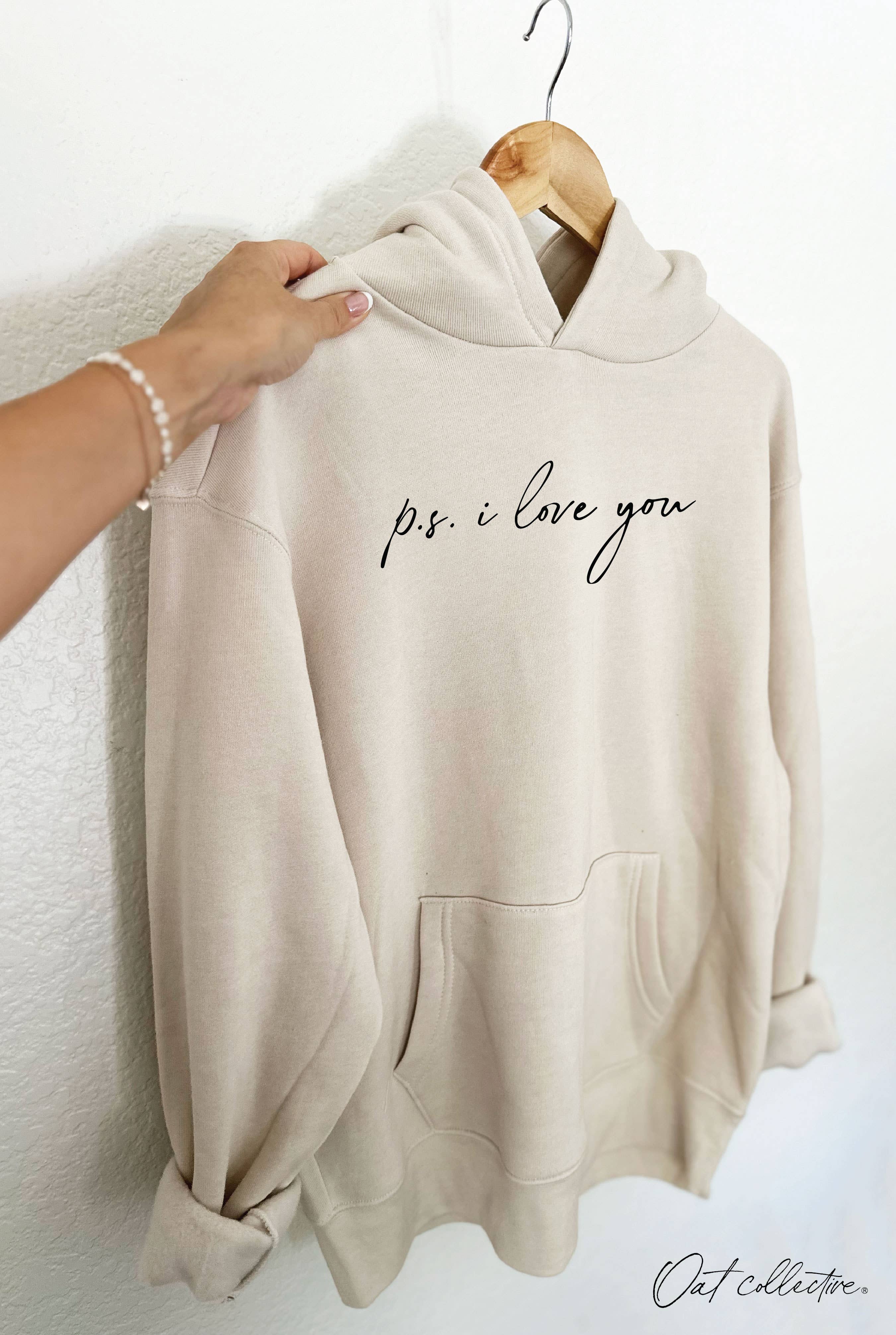 P.S. I Love You Hoodie Pullover Sweatshirt T-Shirts | PodTeesHub.com