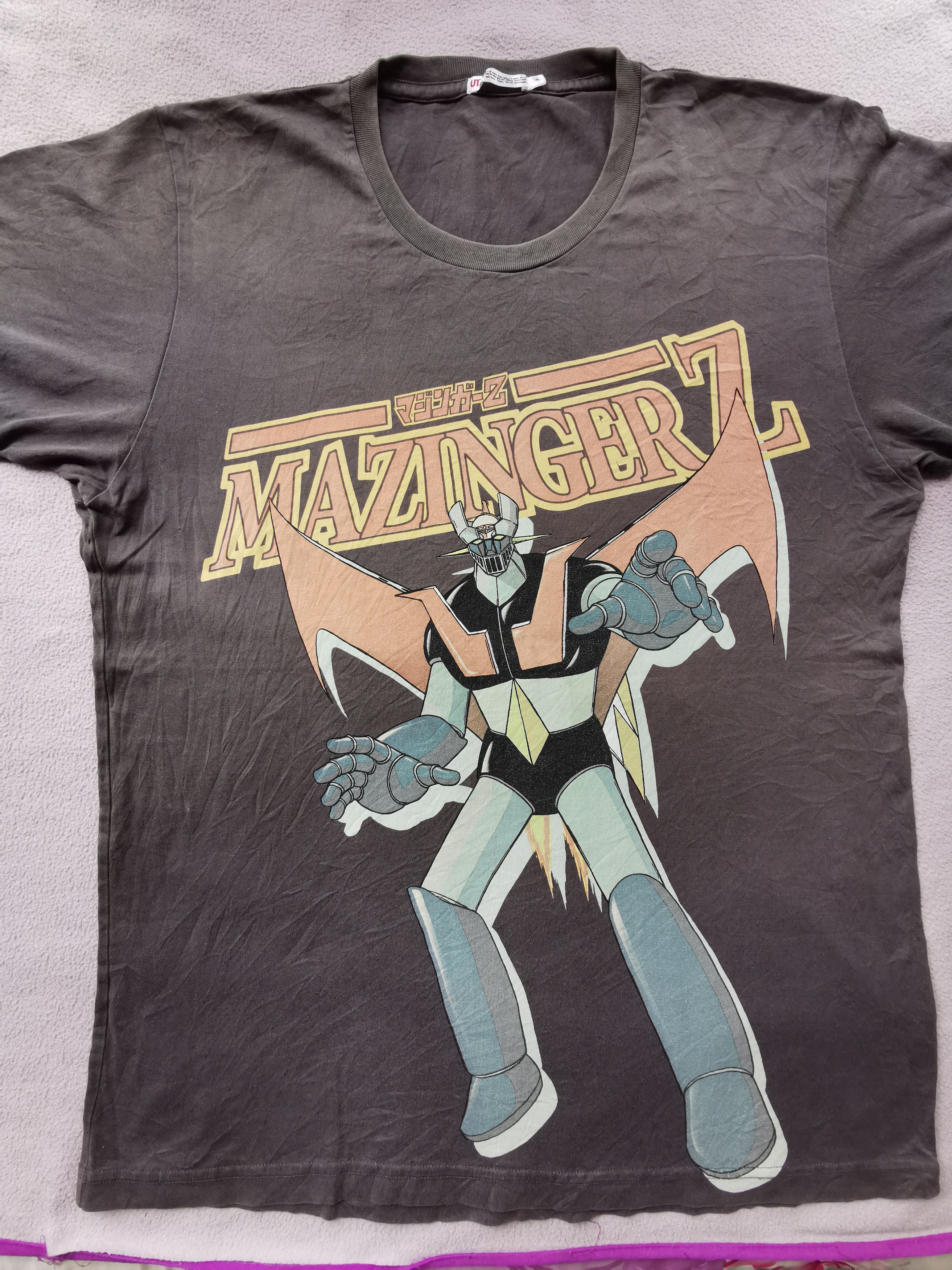 Japanese Brand Very Rare Mazinger Z Anime Tshirt Go Nagai Evangelion Hoodie, Sweatshirt | PodTeesHub.com