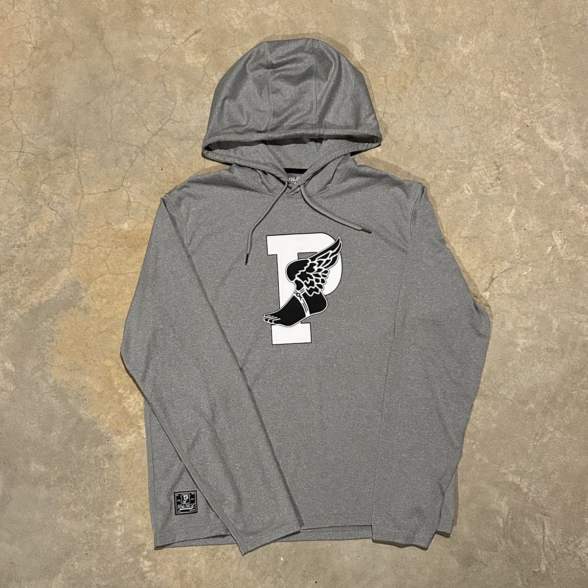 Polo Ralph Lauren Vintage Polo Ralph Lauren P Wing Hooded Longsleeve Shirt Hoodie, Sweatshirt | PodTeesHub.com