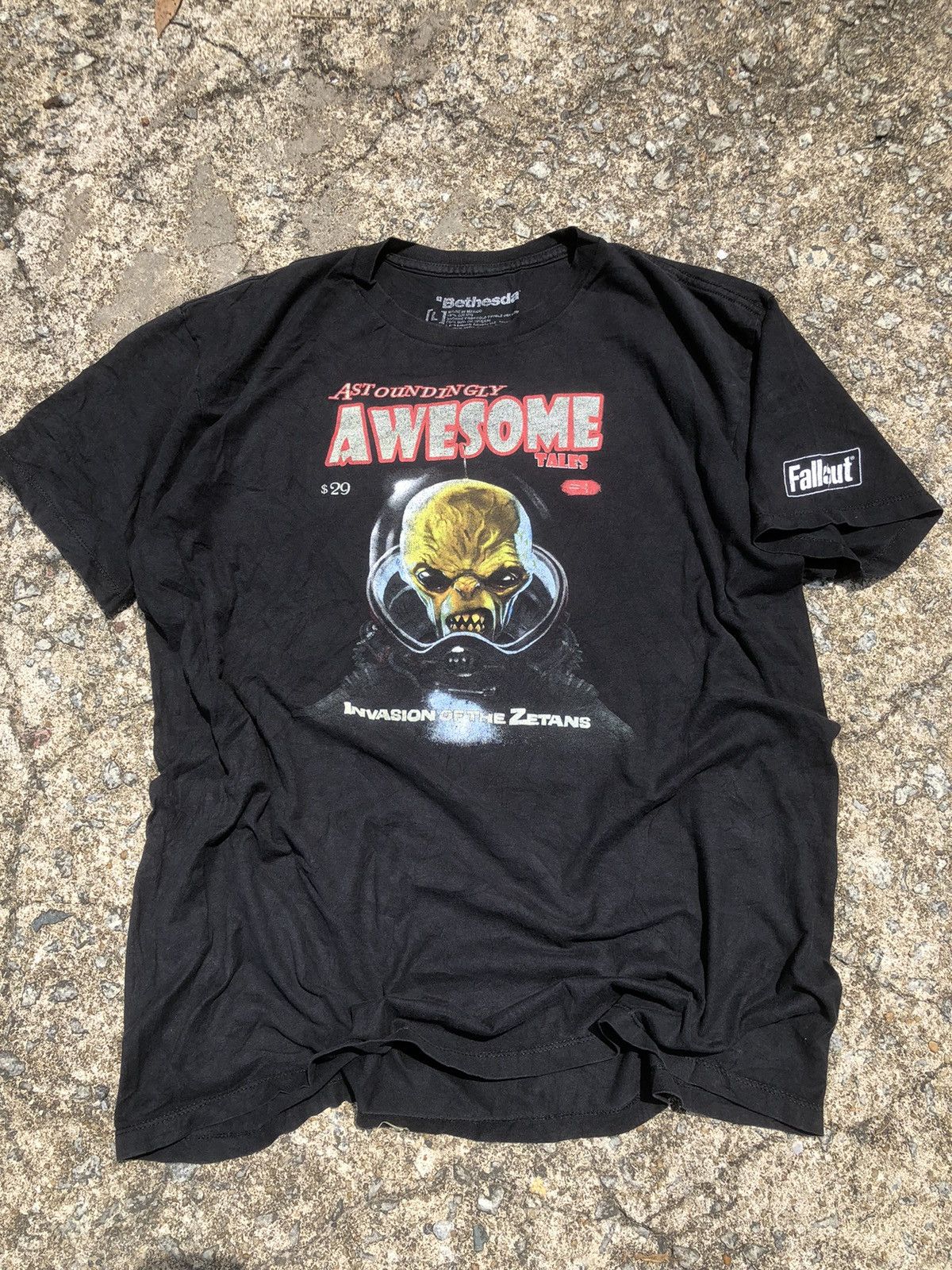Vintage Bethesda Video Game Fallout Astoundingly Awesome Tales T-Shirts, Hoodie, Sweatshirt