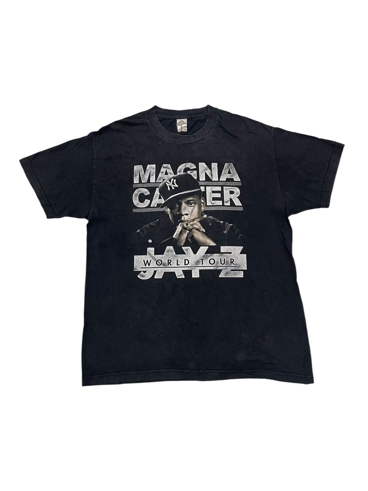 Rap Tees X Vintage Vintage Y2k Jay Z Worldtour Magna Carter T Shirt Hoodie, Sweatshirt | PodTeesHub.com