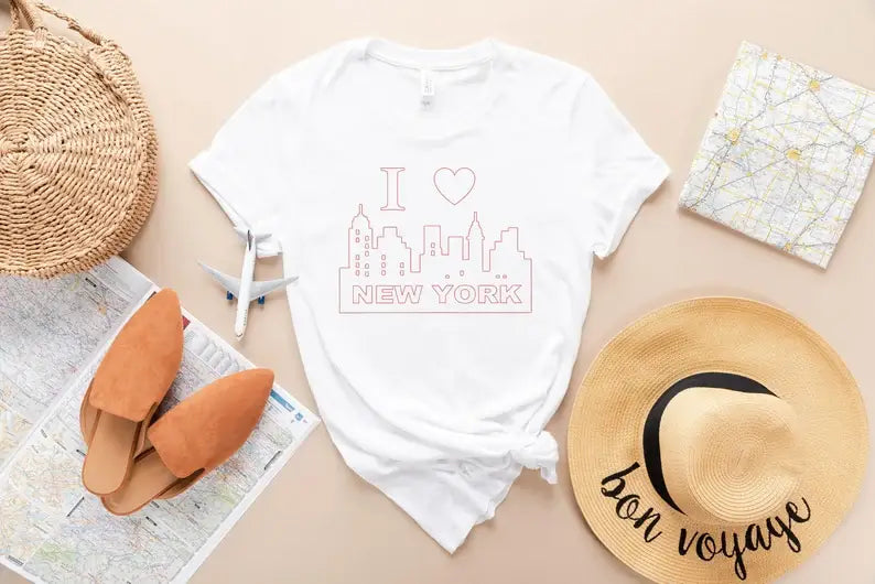 I Love New York T-Shirt Hoodie, Sweatshirt | PodTeesHub.com